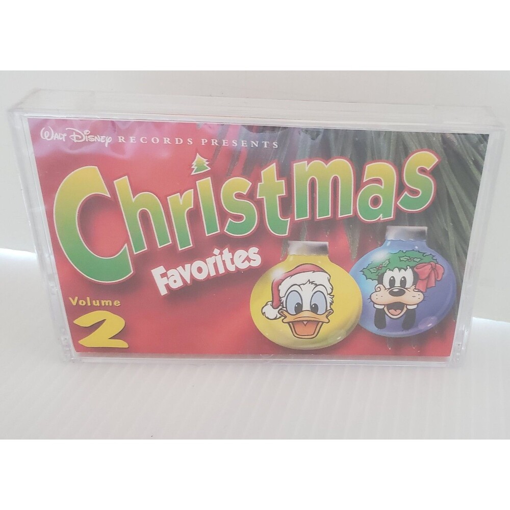 Disney Christmas Favorites Volume 2 (Cassette) Walt Disney Records 1999 New Vtg